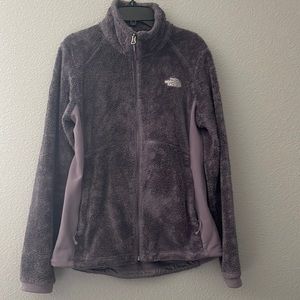 North face zip up sweater